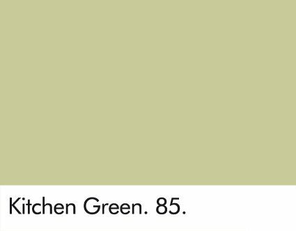 Little Greene Kitchen Green 85